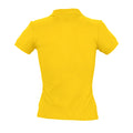 Jaune - Pack Shot - SOLS - Polo manches courtes PEOPLE - Femme