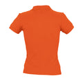 Orange - Pack Shot - SOLS - Polo manches courtes PEOPLE - Femme