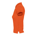 Orange - Close up - SOLS - Polo manches courtes PEOPLE - Femme