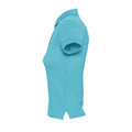 Bleu clair - Close up - SOLS - Polo manches courtes PEOPLE - Femme