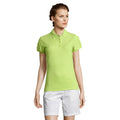 Vert clair - Back - SOLS - Polo manches courtes PEOPLE - Femme