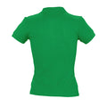 Vert - Back - SOLS - Polo manches courtes PEOPLE - Femme