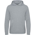 Gris clair - Front - Ecologie - Sweat LUSAKA - Hommes
