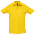 Or - Front - SOLS Spring II - Polo à manches courtes - Homme