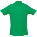 Vert tendre - Back - SOLS Spring II - Polo à manches courtes - Homme