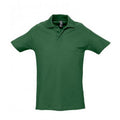Vert forêt - Front - SOLS Spring II - Polo à manches courtes - Homme