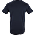 Bleu marine - Back - SOLS - T-shirt bio MILO - Homme