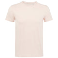 Rose pâle - Front - SOLS - T-shirt bio MILO - Homme