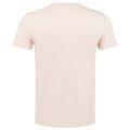 Rose pâle - Back - SOLS - T-shirt bio MILO - Homme