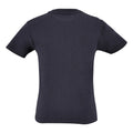 Bleu marine - Back - SOLS - T-shirt bio MILO - Enfant