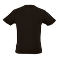 Noir - Back - SOLS - T-shirt bio MILO - Enfant