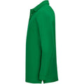 Vert tendre - Side - SOLS Winter II - Polo à manches longues - Homme