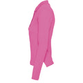 Rose - Side - SOLS Podium - Polo 100% coton à manches longues - Femme