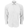 Blanc - Front - SOLS - Chemise manches longues BRIGHTON - Homme
