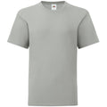 Gris - Front - Fruit Of The Loom - T-shirt manches courtes ICONIC -  Unisexe