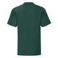 Vert foncé - Back - Fruit Of The Loom - T-shirt manches courtes ICONIC -  Unisexe