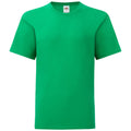 Vert - Front - Fruit Of The Loom - T-shirt manches courtes ICONIC -  Unisexe