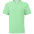 Vert pâle - Front - Fruit Of The Loom - T-shirt manches courtes ICONIC -  Unisexe