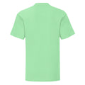 Vert pâle - Back - Fruit Of The Loom - T-shirt manches courtes ICONIC -  Unisexe