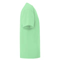Vert pâle - Side - Fruit Of The Loom - T-shirt manches courtes ICONIC -  Unisexe