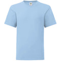 Bleu ciel - Front - Fruit Of The Loom - T-shirt manches courtes ICONIC -  Unisexe