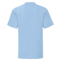 Bleu ciel - Side - Fruit Of The Loom - T-shirt manches courtes ICONIC -  Unisexe