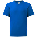 Bleu roi - Front - Fruit Of The Loom - T-shirt manches courtes ICONIC -  Unisexe