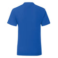Bleu roi - Back - Fruit Of The Loom - T-shirt ICONIC - Fille