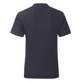 Bleu marine - Back - Fruit Of The Loom - T-shirt ICONIC - Fille