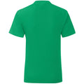 Vert - Back - Fruit Of The Loom - T-shirt ICONIC - Fille