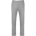 Gris - Front - Kariban - Chino - Homme