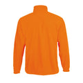 Orange - Back - SOLS - Veste polaire NORTH - Homme