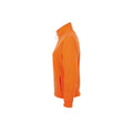 Orange néon - Side - SOLS - Veste polaire NORTH - Femme