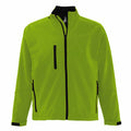 Vert clair - Front - SOLS - Veste softshell RELAX - Homme