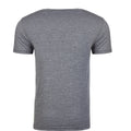 Gris - Back - Next Level - T-shirt TRI-BLEND - Homme