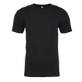Noir - Front - Next Level - T-shirt TRI-BLEND - Homme