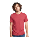 Rouge - Back - Next Level - T-shirt TRI-BLEND - Homme