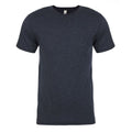 Bleu marine - Front - Next Level - T-shirt TRI-BLEND - Homme