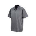 Gris - Front - Spiro - Polo PERFORMANCE - Adultes