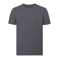 Gris foncé - Front - Russell - T-shirt manches courtes AUTHENTIC - Homme