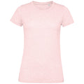 Rose pâle chiné - Front - SOLS - T-shirt REGENT - Femme