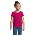 Fuchsia - Back - SOLS Cherry - T-shirt à manches courtes - Fille