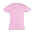 Rose - Front - SOLS Cherry - T-shirt à manches courtes - Fille