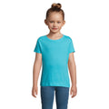 Bleu atoll - Back - SOLS Cherry - T-shirt à manches courtes - Fille