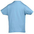 Bleu ciel - Back - SOLS Imperial - T-shirt à manches courtes - Enfant unisexe