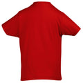 Rouge - Back - SOLS Imperial - T-shirt à manches courtes - Enfant unisexe