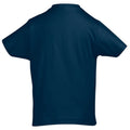 Bleu marine - Back - SOLS Imperial - T-shirt à manches courtes - Enfant unisexe