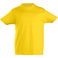 Or - Front - SOLS Imperial - T-shirt à manches courtes - Enfant unisexe