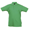Vert tendre - Front - SOLS Summer II - Polo 100% coton - Enfant unisexe