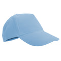 Bleu ciel - Front - SOLS Sunny - Casquette de baseball 100% coton - Enfant